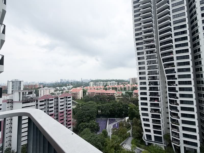 d'Leedon (Former Farrer Court), 11 Leedon Heights, 1 Bedroom, 635 sqft, Condominium For Sale, by Ng Gek Chong (黄岳聪), 500203626 - Balcony - PropertyGuru.com.sg