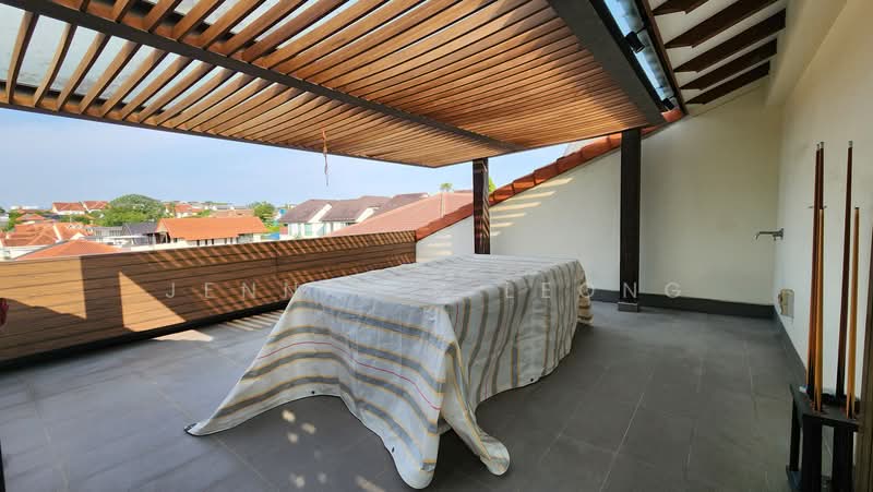 Stunning 3-Storey Resort-Style Bungalow, Walk to MRT, Chiltern Drive Lorong Chuan Braddell Heights, 8 Bedrooms, 6,500 sqft, Bungalow House For Rent, by Jennifer Leong, 500203637 - Balcony - PropertyGuru.com.sg