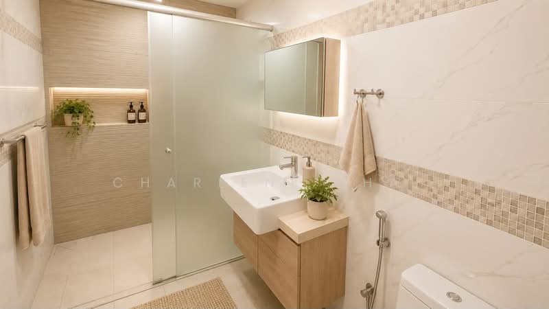 D19 2 Storey Inter-Terrace, , 4 Bedrooms, 2,800 sqft, Terraced House For Rent, by Charlene Chai, 500203661 - Bathroom - PropertyGuru.com.sg