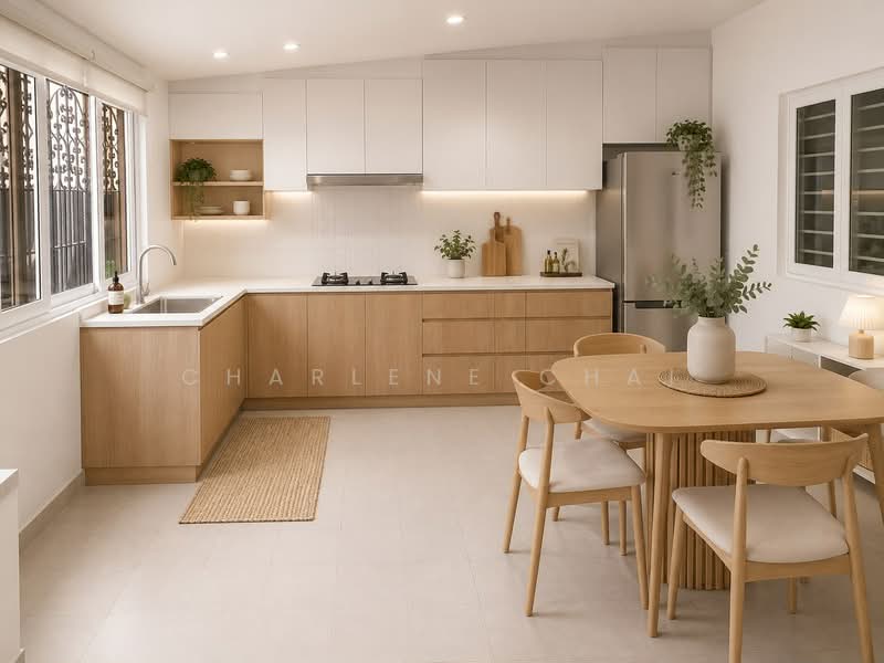 D19 2 Storey Inter-Terrace, , 4 Bedrooms, 2,800 sqft, Terraced House For Rent, by Charlene Chai, 500203661 - Kitchen - PropertyGuru.com.sg