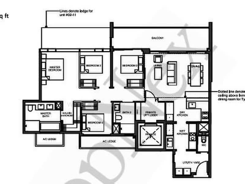 Leedon Green, 28 Leedon Heights, 4 Bedrooms, 1,496 sqft, Condominium For Sale, by WeiPin Oon, 500203683 - PropertyGuru.com.sg