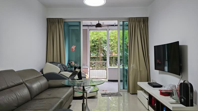 1 Canberra, 7 Canberra Drive, 3 Bedrooms, 1,206 sqft, Executive Condominium For Sale, by Aaron Koh, 500203770 - Living Room - PropertyGuru.com.sg
