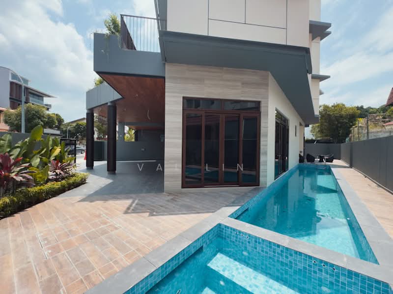 ◤ Brand New Landed 5mins to MRT Just TOP ◤ Closing Soon! Low PSF!, Brand New Landed with Lift near Kembangan Bedok St Stephen’s School, 5 Bedrooms, 6,785 sqft, Corner Terrace For Sale, by Val Lin, 500203808 - Exterior - PropertyGuru.com.sg
