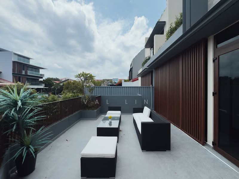 ◤ Brand New Landed 5mins to MRT Just TOP ◤ Closing Soon! Low PSF!, Brand New Landed with Lift near Kembangan Bedok St Stephen’s School, 5 Bedrooms, 6,785 sqft, Corner Terrace For Sale, by Val Lin, 500203808 - Exterior - PropertyGuru.com.sg