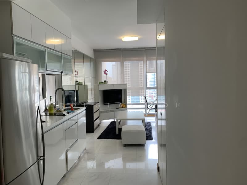The Clift, 21 McCallum Street, 1 Bedroom, 406 sqft, Apartment For Rent, by Douglas Goh, 500203813 - Kitchen - PropertyGuru.com.sg