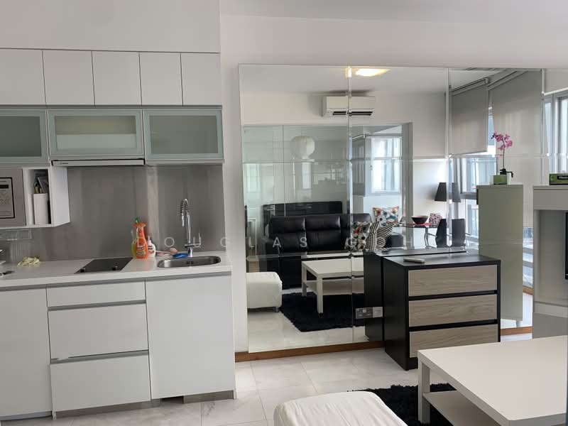 The Clift, 21 McCallum Street, 1 Bedroom, 406 sqft, Apartment For Rent, by Douglas Goh, 500203813 - Living Room - PropertyGuru.com.sg
