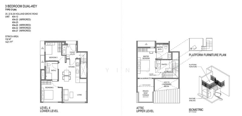Value buy 3-Bedroom Dual-Key Duplex Opposite Henry Park Primary, 26 Holland Grove Road, 3 Bedrooms, 1,421 sqft, Condominium For Sale, by Lee Yin Jie, 500203833 - PropertyGuru.com.sg
