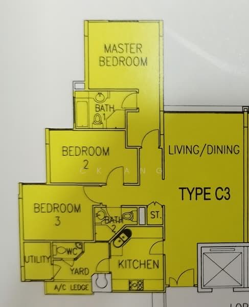 Central Grove, , 3 Bedrooms, 1,227 sqft, Condominium For Sale, by CK Ang, 500203886 - PropertyGuru.com.sg