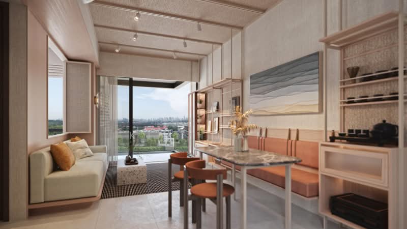 The Reserve Residences, 9 Jalan Anak Bukit, 3 Bedrooms, 807 sqft, Condominium For Sale, by Kim Tham, 500203893 - Living Room - PropertyGuru.com.sg