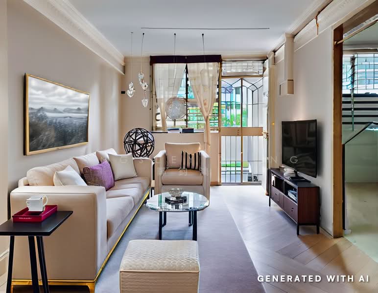 118 Lorong 1 Toa Payoh, 118 Lorong 1 Toa Payoh, 2 Bedrooms, 699 sqft, HDB Flat For Sale, by Kingsley Zheng 鄭鈞鴻, 500203902 - Living Room - PropertyGuru.com.sg
