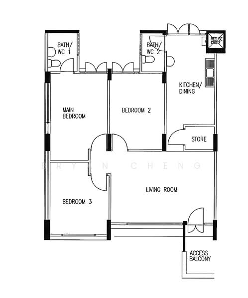 110 Yishun Ring Road, 110 Yishun Ring Road, Room Rental, 130 sqft, HDB Flat For Rent, by Bryan Cheng, 500203921 - PropertyGuru.com.sg