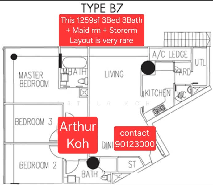 The Interlace, 180 Depot Road, 3 Bedrooms, 1,259 sqft, Condominium For Sale, by Arthur Koh, 500203959 - PropertyGuru.com.sg