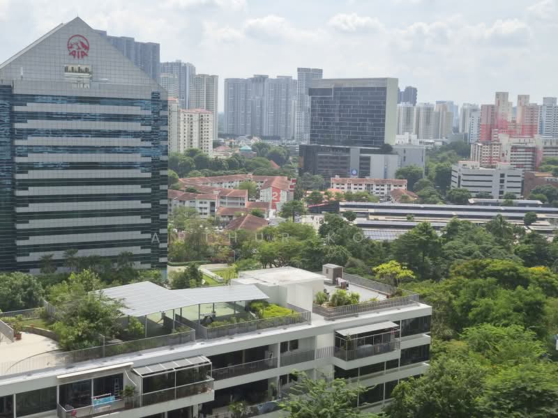 The Interlace, 180 Depot Road, 3 Bedrooms, 1,259 sqft, Condominium For Sale, by Arthur Koh, 500203959 - View from Living room - PropertyGuru.com.sg