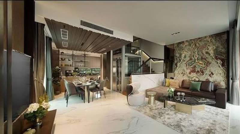 Belgravia Ace, 100 Belgravia Drive, 5 Bedrooms, 4,058 sqft, Semi-Detached House For Sale, by Lyn Huang (可欣), 500203978 - Living Room - PropertyGuru.com.sg
