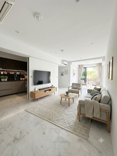 Sceneca Residence, 26 Tanah Merah Kechil Link, 4 Bedrooms, 1,518 sqft, Condominium For Rent, by F M Fossil, 500203997 - Living Room - PropertyGuru.com.sg