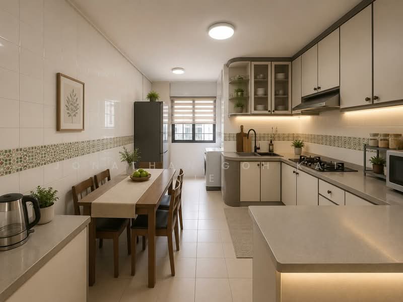 463 Hougang Avenue 10, 463 Hougang Avenue 10, 3 Bedrooms, 1,140 sqft, HDB Flat For Sale, by Jonathan Goh Kai Jie, 500204025 - Kitchen - PropertyGuru.com.sg