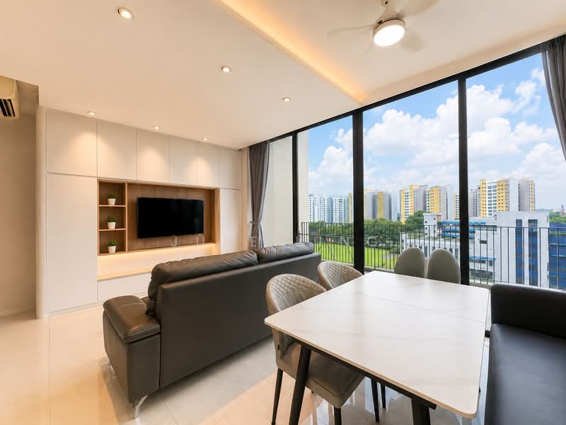 The Amore, 53A Edgedale Plains, 3 Bedrooms, 1,001 sqft, Executive Condominium For Sale, by June Ling, 500204029 - Living Room - PropertyGuru.com.sg