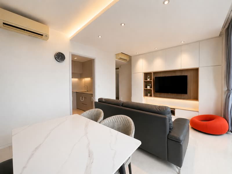 The Amore, 53A Edgedale Plains, 3 Bedrooms, 1,001 sqft, Executive Condominium For Sale, by June Ling, 500204029 - Living Room - PropertyGuru.com.sg