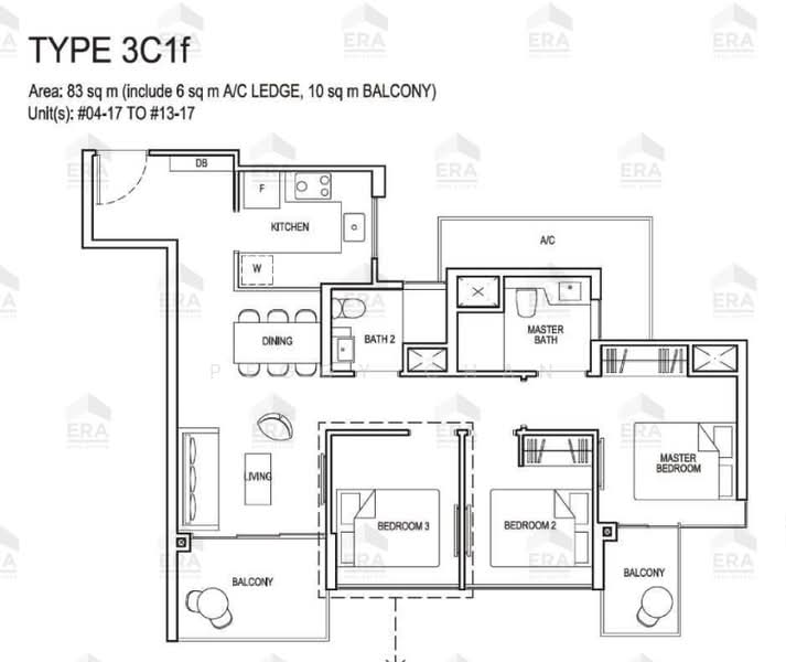 Grandeur Park Residences, 1 Bedok South Avenue 3, 3 Bedrooms, 893 sqft, Condominium For Rent, by Peggy Chan, 500204044 - PropertyGuru.com.sg