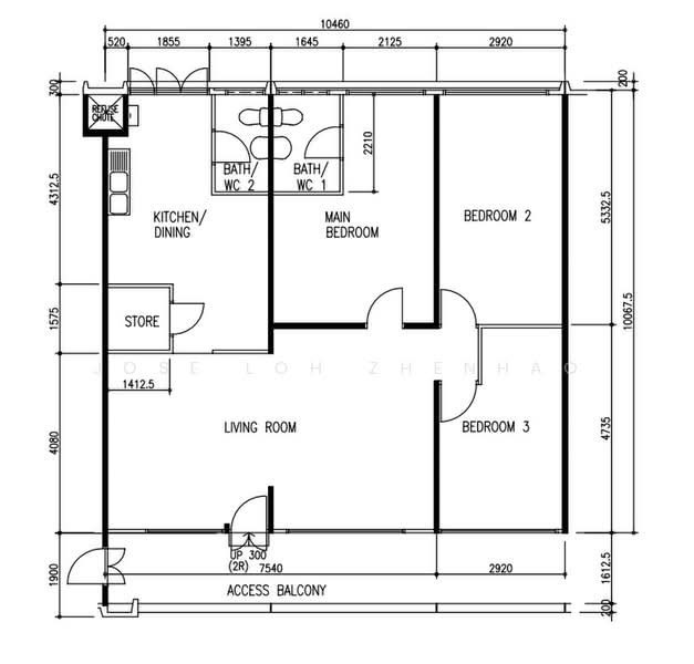 131 Simei Street 1, 131 Simei Street 1, 3 Bedrooms, 1,119 sqft, HDB Flat For Sale, by Jose Loh Zhenhao, 500204084 - PropertyGuru.com.sg