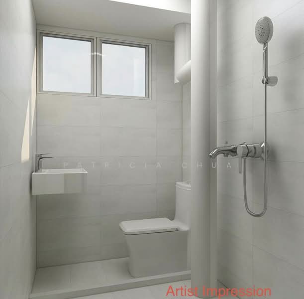 344 Ang Mo Kio Avenue 3, 344 Ang Mo Kio Avenue 3, 3 Bedrooms, 1,054 sqft, HDB Flat For Sale, by Patricia Chua, 500204110 - Bathroom - PropertyGuru.com.sg