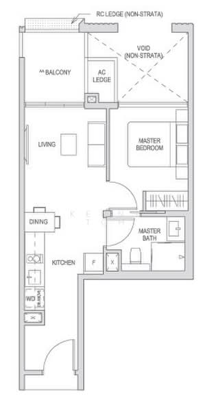 Mayfair Modern, 2 Rifle Range Road, 1 Bedroom, 506 sqft, Condominium For Rent, by Kenny Toh, 500204112 - PropertyGuru.com.sg