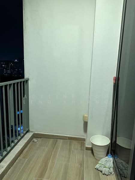 Sims Urban Oasis, 2 Sims Drive, 1 Bedroom, 441 sqft, Condominium For Rent, by Adeline Goh Leng Khiang, 500204115 - Balcony - PropertyGuru.com.sg