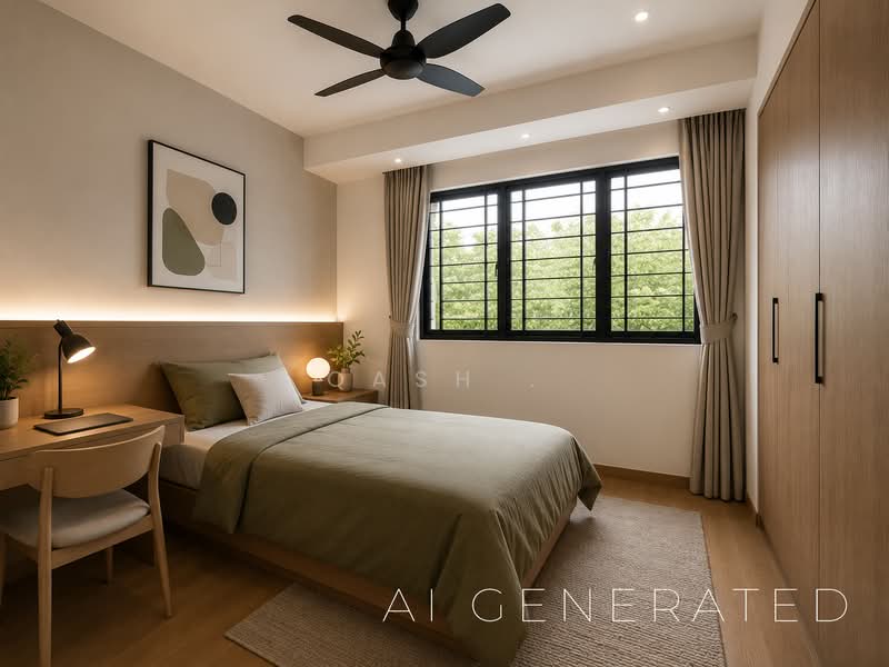 553 Woodlands Drive 44, 553 Woodlands Drive 44, 3 Bedrooms, 1,076 sqft, HDB Flat For Sale, by Qash ., 500204146 - Bedroom - PropertyGuru.com.sg