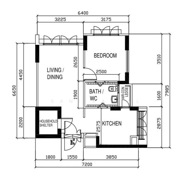 453A Fernvale Road, 453A Fernvale Road, 1 Bedroom, 495 sqft, HDB Flat For Sale, by Sani Faisal, 500204218 - PropertyGuru.com.sg