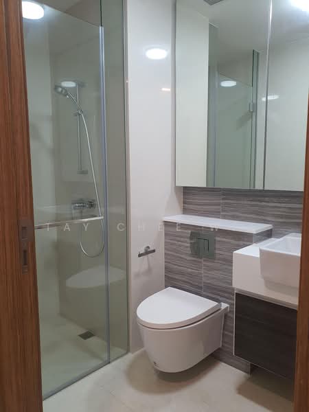 Parc Botannia, 12 Fernvale Street, 2 Bedrooms, 667 sqft, Condominium For Rent, by Tay Chee Wee, 500204222 - Master bedroom toilet - PropertyGuru.com.sg