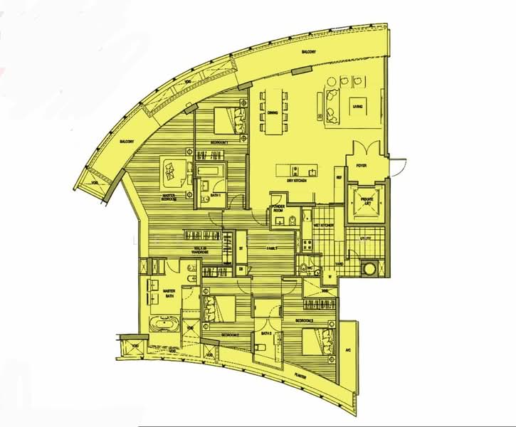 Saint Thomas Suites, 33 St Thomas Walk, 4 Bedrooms, 2,605 sqft, Condominium For Sale, by Lee Soo Kim, 500204423 - PropertyGuru.com.sg