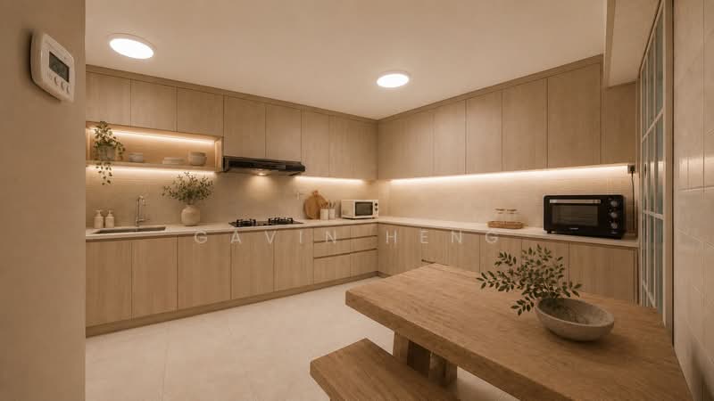 579 Pasir Ris Street 53, 579 Pasir Ris Street 53, 4 Bedrooms, 1,560 sqft, HDB Flat For Sale, by Gavin Heng, 500204425 - Kitchen - PropertyGuru.com.sg