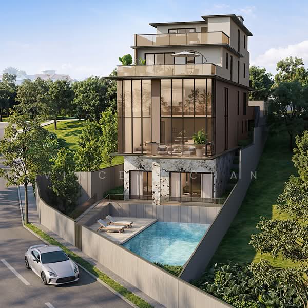 Brand New Semi-D in Chancery Park, , 5 Bedrooms, 6,561 sqft, Semi-Detached House For Sale, by Vincent Chan, 500204430 - Exterior - PropertyGuru.com.sg