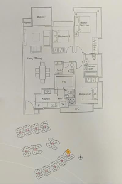 Casa Merah, 66 Tanah Merah Kechil Avenue, 3 Bedrooms, 1,302 sqft, Condominium For Rent, by Ivy Leong, 500204445 - PropertyGuru.com.sg