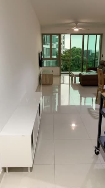 Casa Merah, 66 Tanah Merah Kechil Avenue, 3 Bedrooms, 1,302 sqft, Condominium For Rent, by Ivy Leong, 500204445 - view from main door - PropertyGuru.com.sg