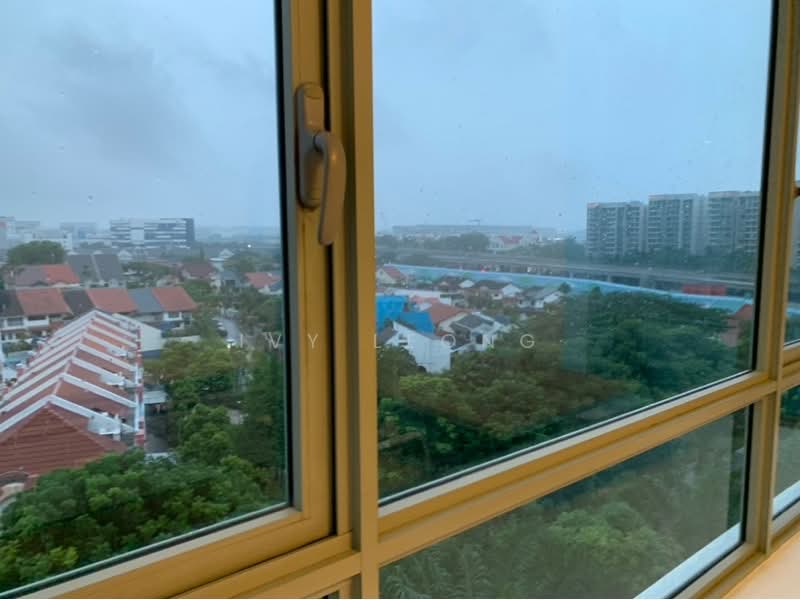 Casa Merah, 66 Tanah Merah Kechil Avenue, 3 Bedrooms, 1,302 sqft, Condominium For Rent, by Ivy Leong, 500204445 - unblocked view from 2nd bedroom - PropertyGuru.com.sg