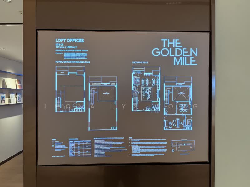 Golden Mile Complex, 5001 Beach Road, 1,528 sqft, Office For Sale, by Leona Lyn Wong, 500204446 - Balcony - CommercialGuru.com.sg
