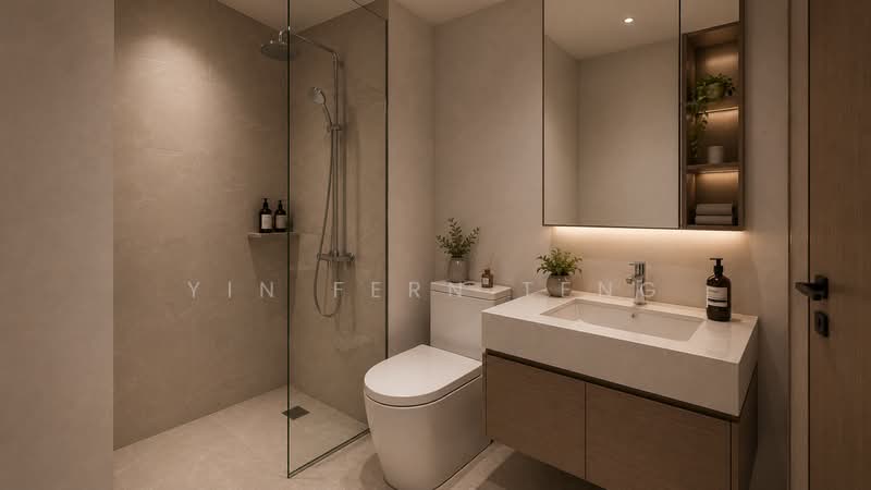 Thomson Reserve, Bright Hill Drive, Ang Mo Kio / Bishan / Thomson, 2 Bedrooms, 570 sqft, Condominium For Sale, by Yin Fern Teng, 500204490 - Bathroom - PropertyGuru.com.sg