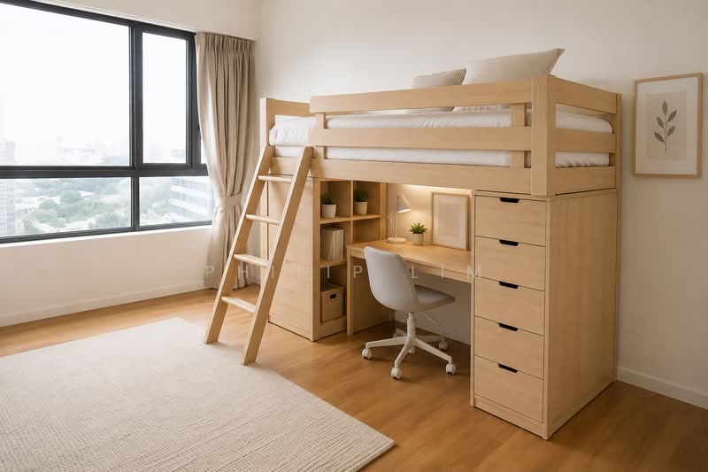 The Interlace, 200 Depot Road, 3 Bedrooms, 2,056 sqft, Condominium For Rent, by Philip Lim, 500204501 - Bedroom - PropertyGuru.com.sg