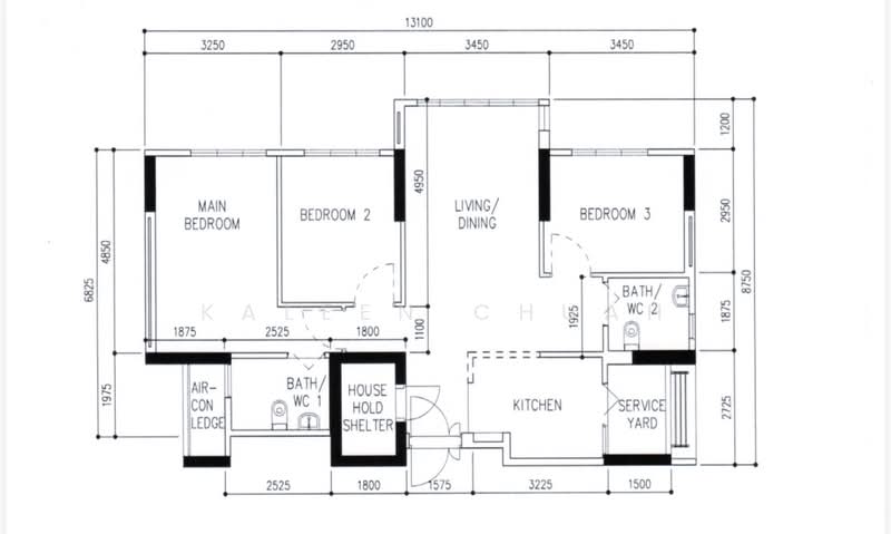 101A Bidadari Park Drive, 101A Bidadari Park Drive, 3 Bedrooms, 1,001 sqft, HDB Flat For Sale, by Kaleen Chuah, 500204511 - PropertyGuru.com.sg