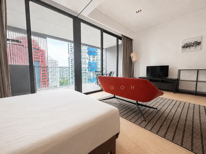 OUE Twin Peaks, 33 Leonie Hill Road, 1 Bedroom, 549 sqft, Condominium For Rent, by Alex Goh, 500204517 - Bedroom - PropertyGuru.com.sg