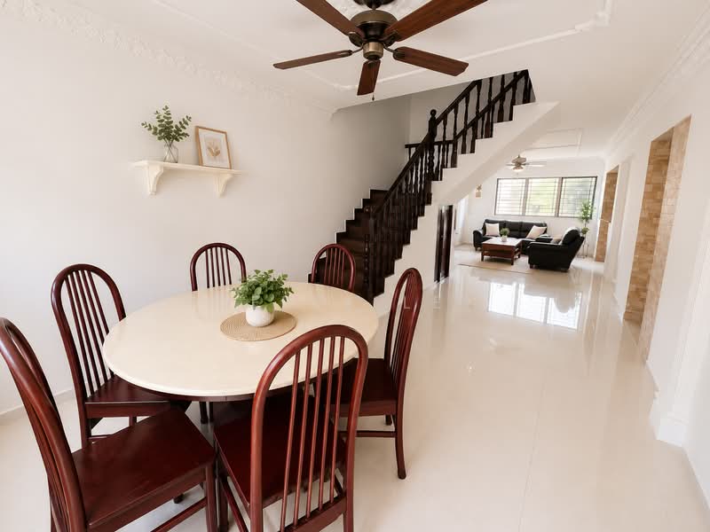 351 Yishun Avenue 11, 351 Yishun Avenue 11, 4 Bedrooms, 1,571 sqft, HDB Flat For Sale, by Derek Lee, 500204520 - Dining Room - AI enhanced - PropertyGuru.com.sg