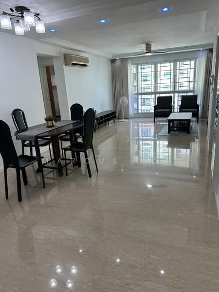 Evergreen Park, 35 Hougang Avenue 7, 3 Bedrooms, 1,248 sqft, Condominium For Rent, by Marcus Goh, 500204550 - Living Room - PropertyGuru.com.sg
