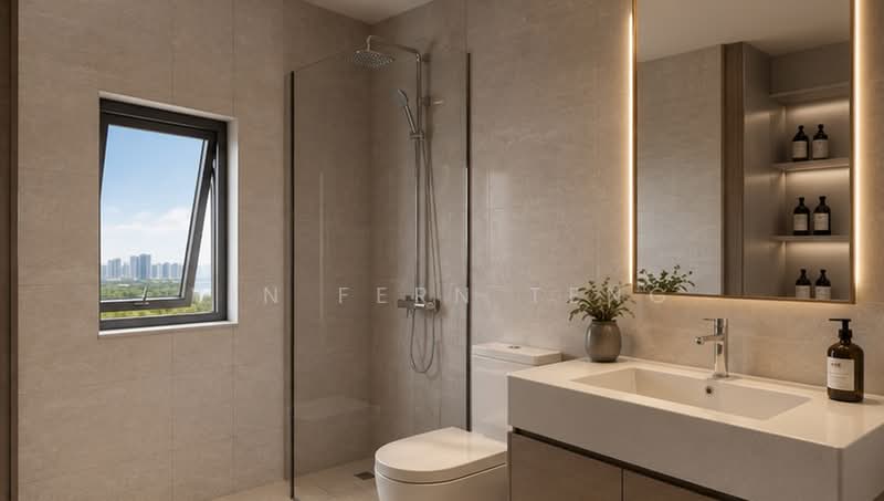 Lucerne Grand, Lakeside Drive, 3 Bedrooms, 870 sqft, Condominium For Sale, by Yin Fern Teng, 500204571 - Bathroom - PropertyGuru.com.sg