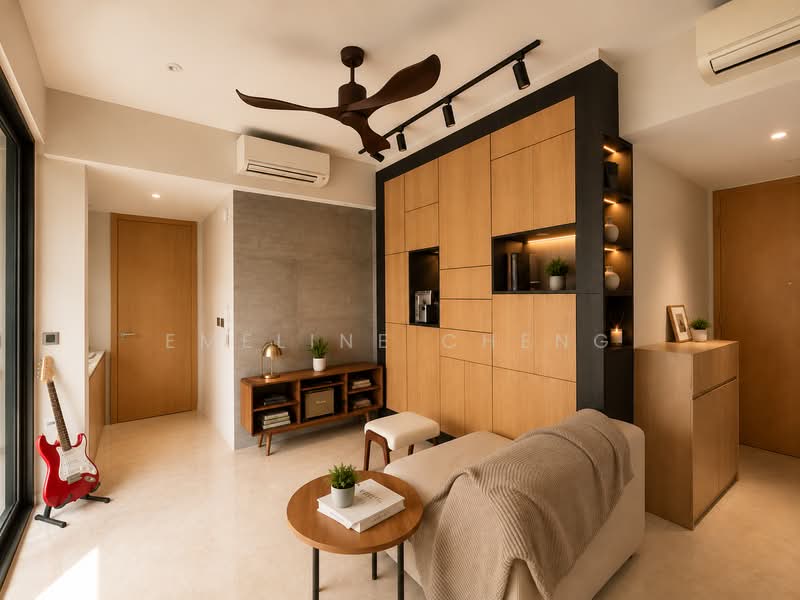 Thomson Three, 21 Bright Hill Drive, 1 Bedroom, 495 sqft, Condominium For Sale, by Emeline Cheng, 500204572 - Living Room - PropertyGuru.com.sg
