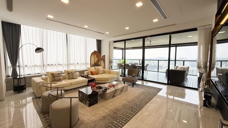 Reignwood Hamilton Scotts, 37 Scotts Road, 3 Bedrooms, 2,756 sqft, Condominium For Sale, by Elaine She, 500204579 - Living Room - PropertyGuru.com.sg