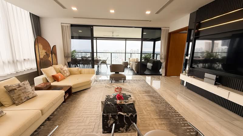 Reignwood Hamilton Scotts, 37 Scotts Road, 3 Bedrooms, 2,756 sqft, Condominium For Sale, by Elaine She, 500204579 - Living Room - PropertyGuru.com.sg