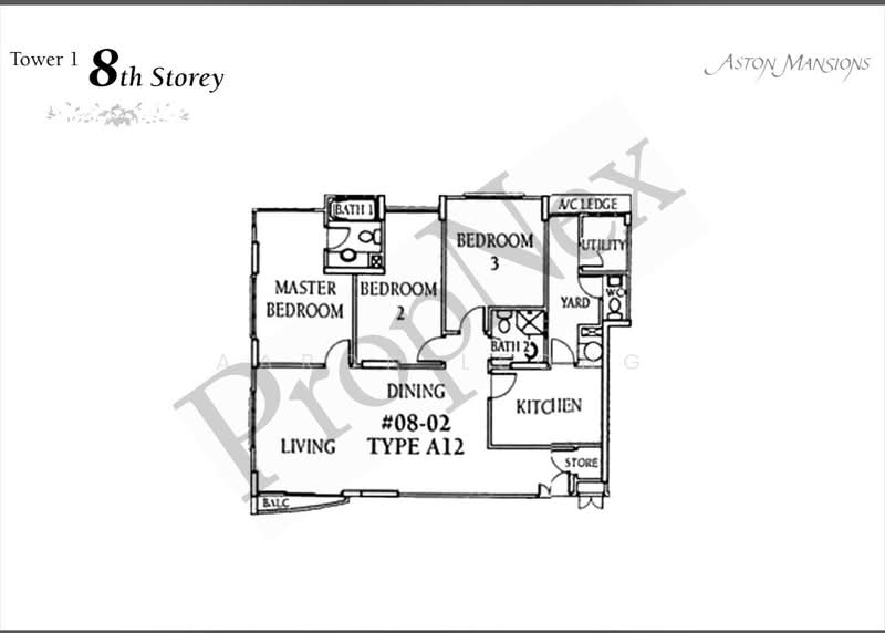 Aston Mansions, 3 Lorong 42 Geylang, 3 Bedrooms, 1,216 sqft, Apartment For Sale, by Aaron Leong, 500204593 - PropertyGuru.com.sg