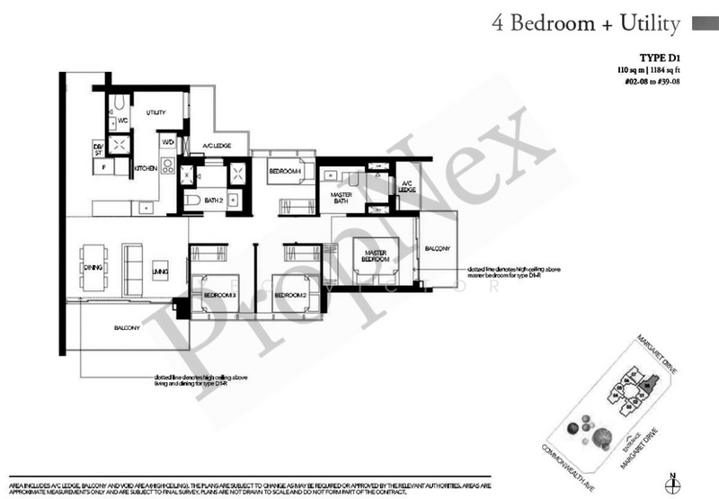 Margaret Ville, 20 Margaret Drive, 3 Bedrooms, 1,184 sqft, Apartment For Sale, by Yeo Victor, 500204649 - PropertyGuru.com.sg