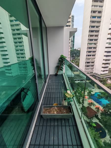 Rhapsody on Mount Elizabeth, 16 Mount Elizabeth, Room Rental, 100 sqft, Apartment For Rent, by Steve Voon, 500204663 - Balcony - PropertyGuru.com.sg